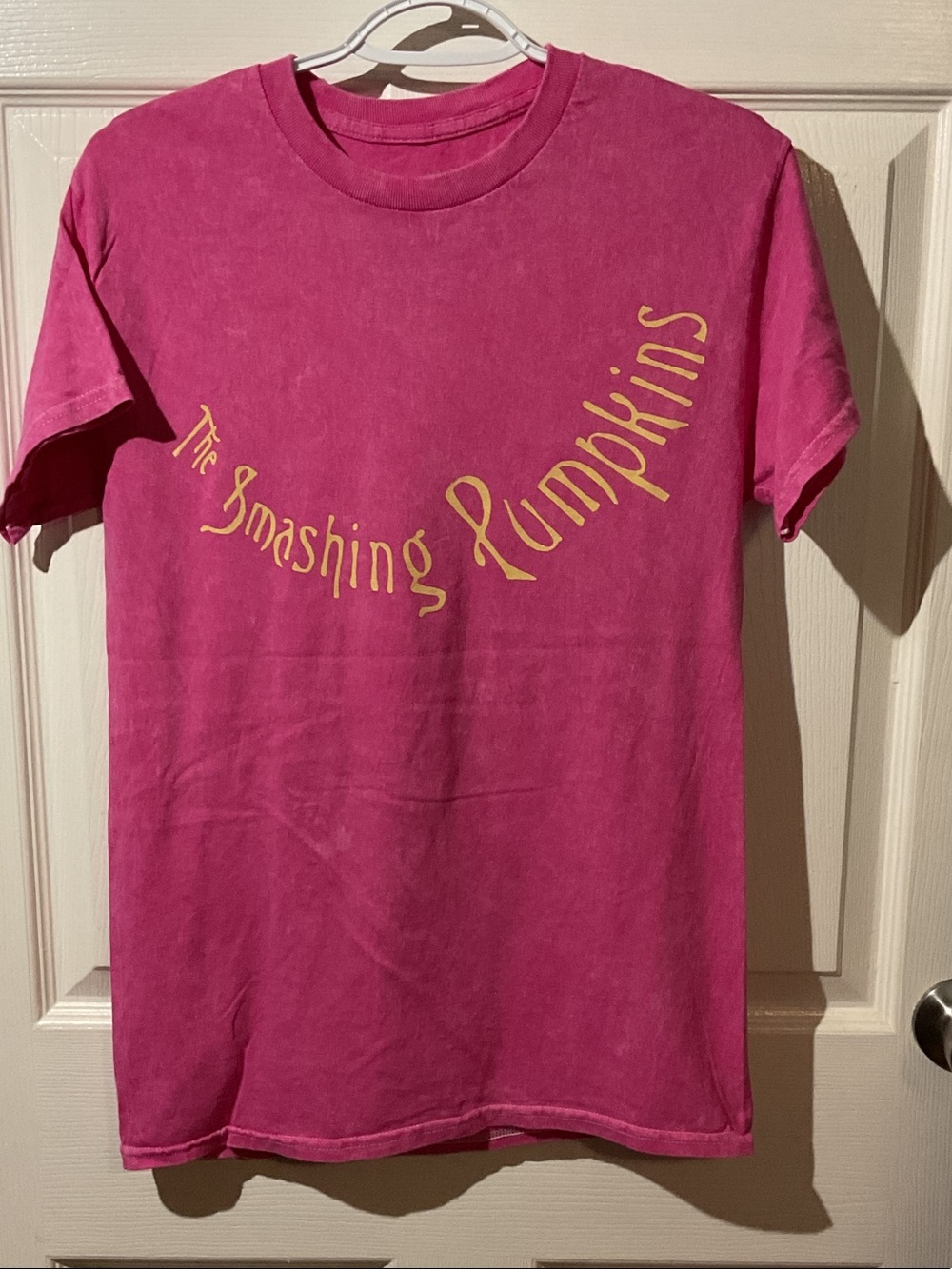 The Smashing Pumpkins Pink Graphic Band Tour Tee